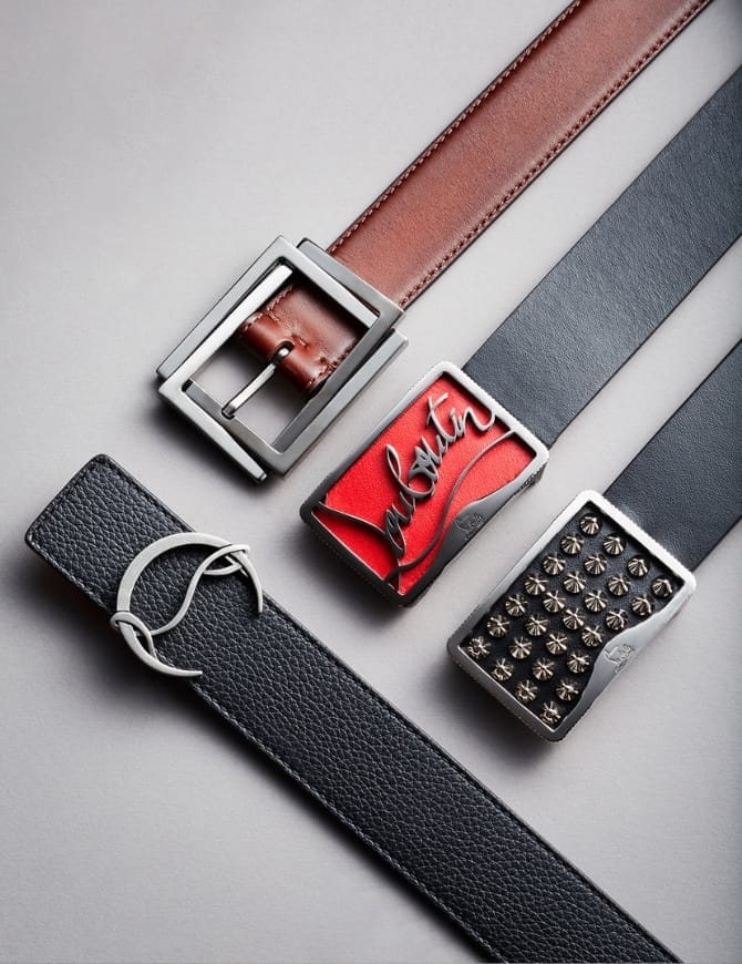 louboutin belts