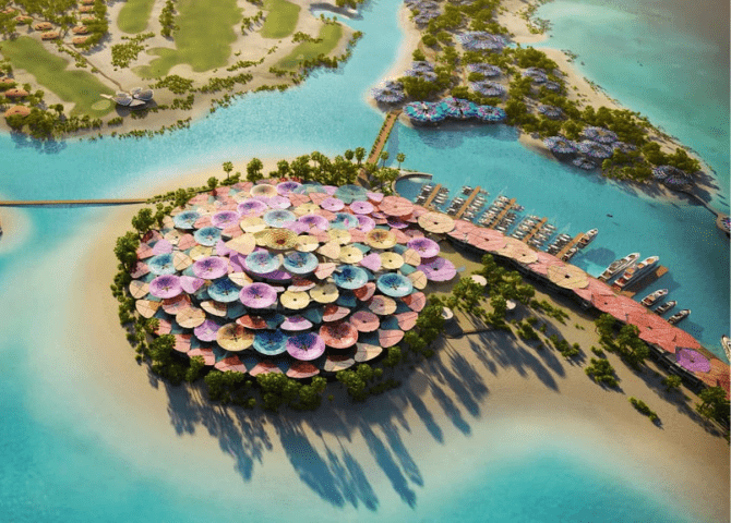 Here’s your first look at Saudi Arabia’s ‘Coral Bloom’, a luxury part ...