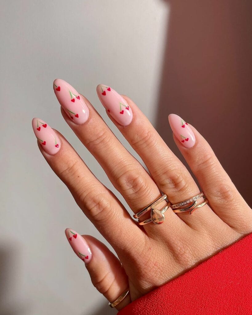 Valentine's Nail Art