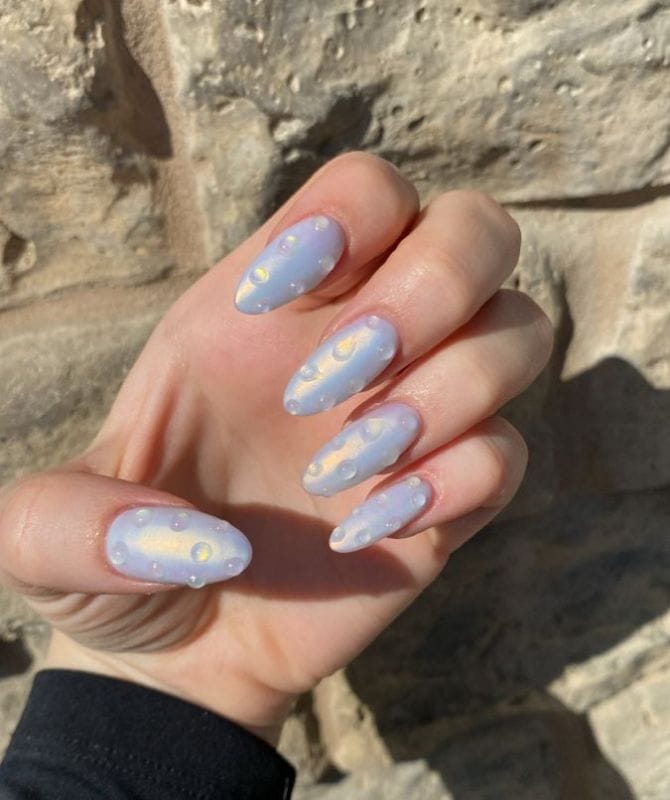 water droplet nails