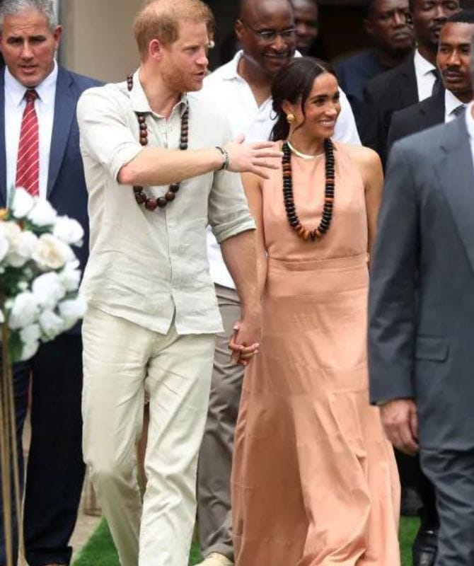 Meghan Markle Nigeria Outfits