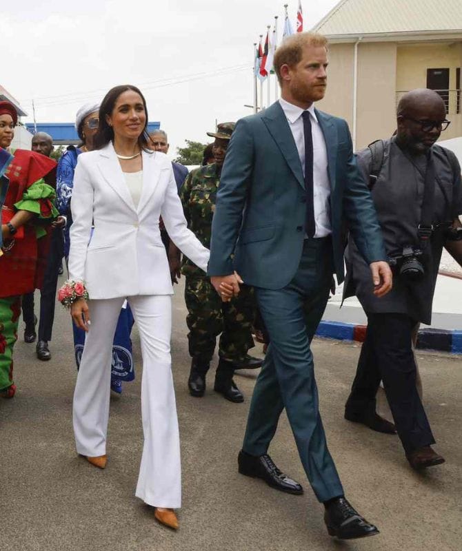 Meghan Markle Nigeria Outfits