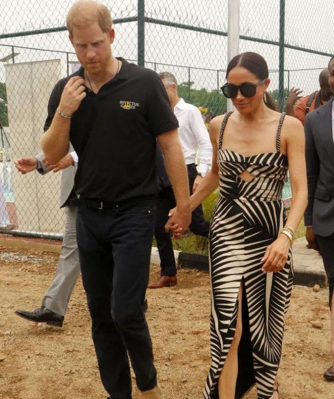 Meghan Markle Nigeria Outfits