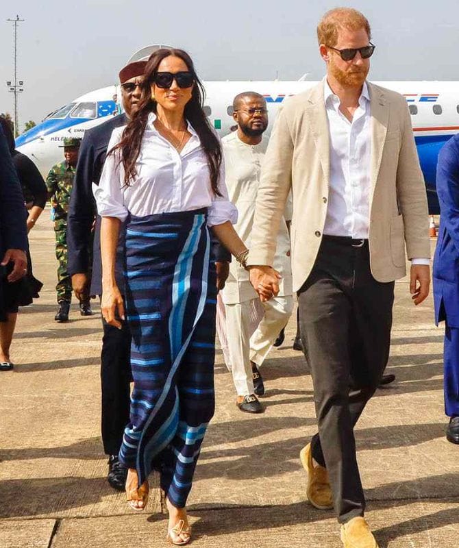 Meghan Markle Nigeria Outfits