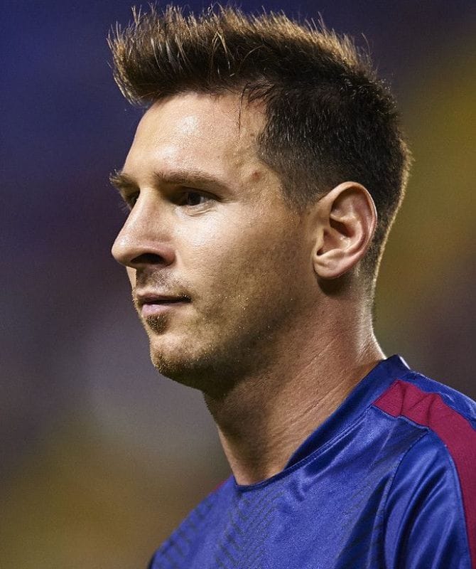 Messi Haircut