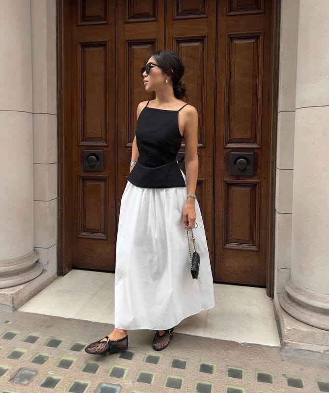 White Maxi Skirt Trend 2024