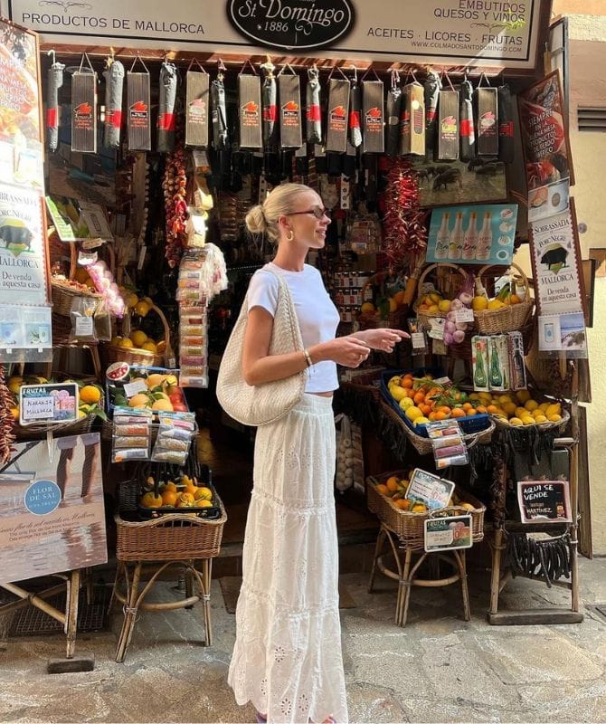 White Maxi Skirt Trend 2024