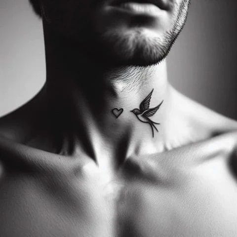 neck tattoos for men