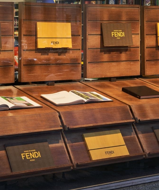 Fendi Milan bookstores