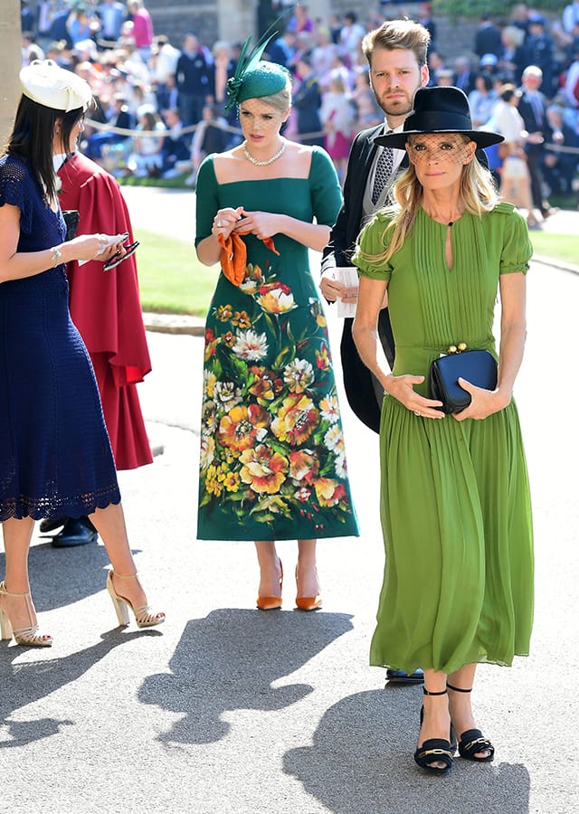 Lady Kitty Spencer and Victoria Aitken