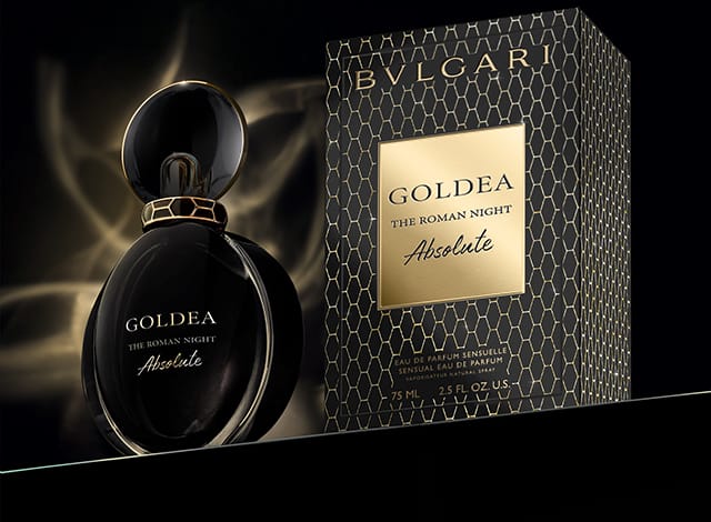 Bella Hadid fronts Bvlgari's new Goldea The Roman Night Absolute fragrance
