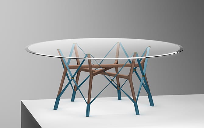 Atelier's Oï's Serpentine Table